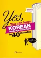 Image of yes you can learn korean language structure in 40 minutes