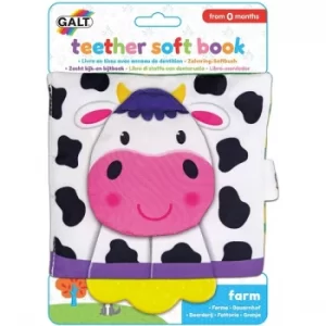 Image of Teether Soft Farm Book First Years Toy