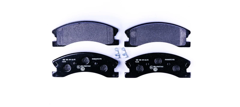 Image of HELLA Brake pad set HELLA 8DB 355 011-541