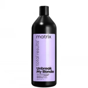 image of Matrix Total Results Unbreak My Blonde Sulfate-Free Strengthening Shampoo 1000ml