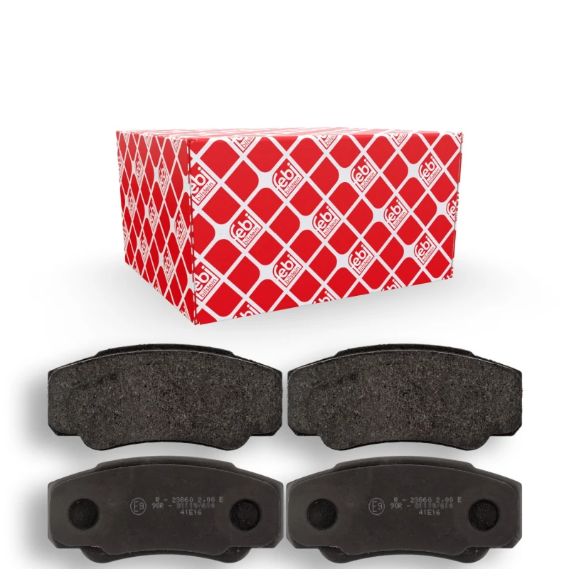 Image of FEBI BILSTEIN 116047 Brake pad set Rear Axle Brake Pad Set,disc brake (402)