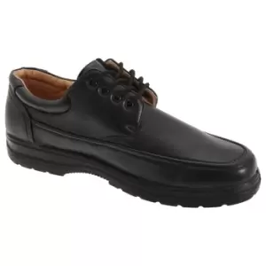 Image of Smart Uns Mens Apron 4 Eye Tie Shoes (10 UK) (Black)
