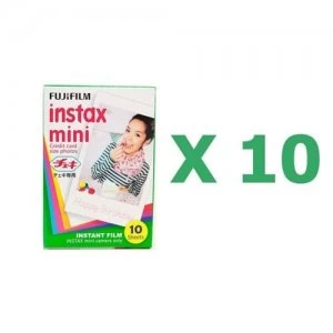 Image of Fujifilm instax mini film Photo Paper 10 Packs