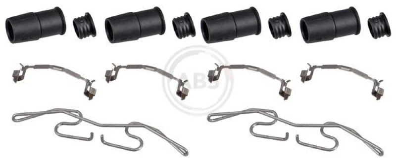 Image of A.B.S. Brake pad fitting kit A.B.S. 0134Q