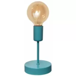 image of Helam Tube Table Lamp Turquoise 12cm