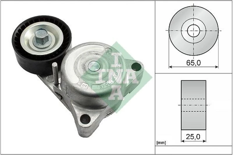 Image of Tensioner Lever, v-ribbed belt INA 534 0638 10