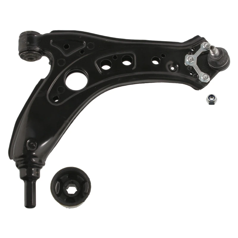 Image of FEBI BILSTEIN 37292 Suspension arm Control Arm, Sheet Steel, Lower, with ball joint, with lock nut Sheet Steel Track Control Arm (273)