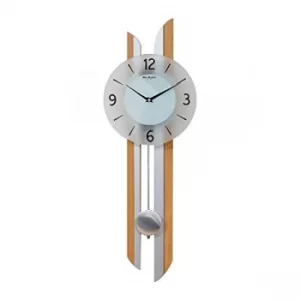 image of Wooden Pendulum Wall Clock