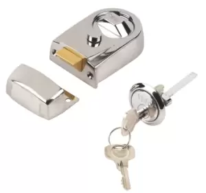 Image of Yale 60mm Chrome Effect Night Latch Y3