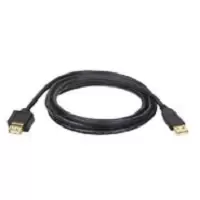 Image of Ergotron USB 2.0 Extension Cable USB cable 1.8 m USB A Black