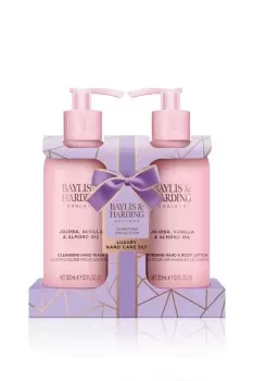 Image of Jojoba, Vanilla & Almond Oil Luxury Hand Care Gift Set