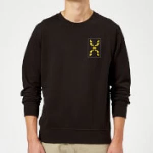 Image of Family Fortunes Wrong Answer Pocket Print Sweatshirt - Black - 5XL