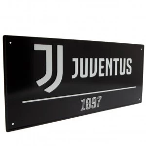 image of Juventus FC Black Street Sign