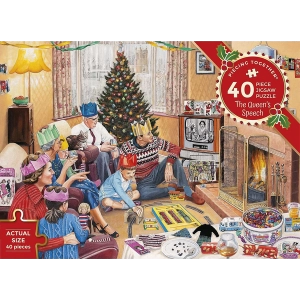 Image of The Queens Speech Jigsaw Puzzle - 40 Pieces