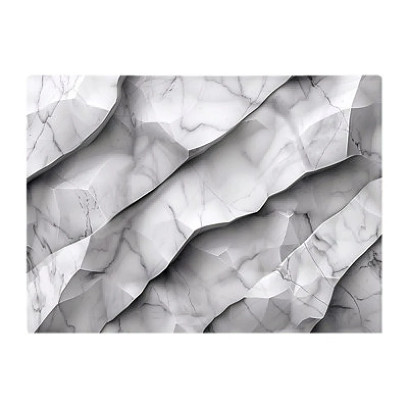 Image of Warren Reed Designer Modern Grey Marble Effect Chopping Board