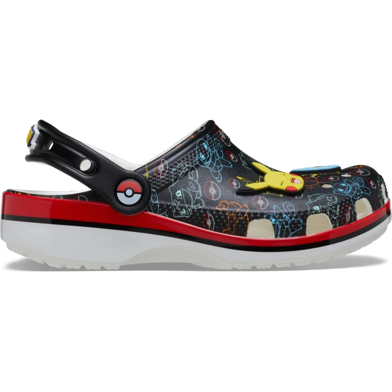 Image of Crocs Children's clogs Crocs Pokemon Classic Clog Noir Unisex 28/29