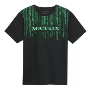 image of Matrix - Matrix Code (Unisex Bespoke T-Shirt) Ex Ex Large