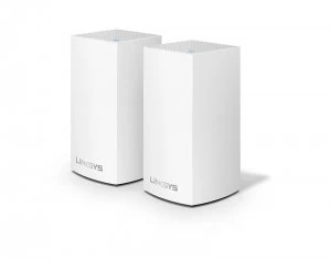 image of Linksys AC2400 Velop Whole Home Intelligent Mesh WiFi System Dual-Ba