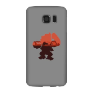 image of Nintendo Donkey Kong Silhouette Serengeti Phone Case - Samsung S6 - Snap Case - Gloss