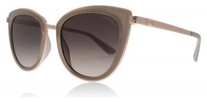 Guess GU7491 Sunglasses Beige / Gold 57F 52mm