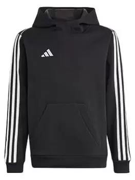 Image of Boys, adidas Youth Tiro23 S/w Hoody, Black, Size 13-14 Years