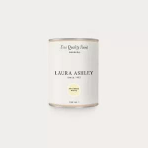 Image of Laura Ashley Eggshell Paint Primrose White 750ml