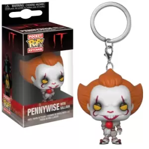 image of IT Pennywise with Balloon Pop! Vinyl Keychain