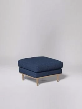 Image of Swoon Norfolk Original Fabric Ottoman - Soft Wool