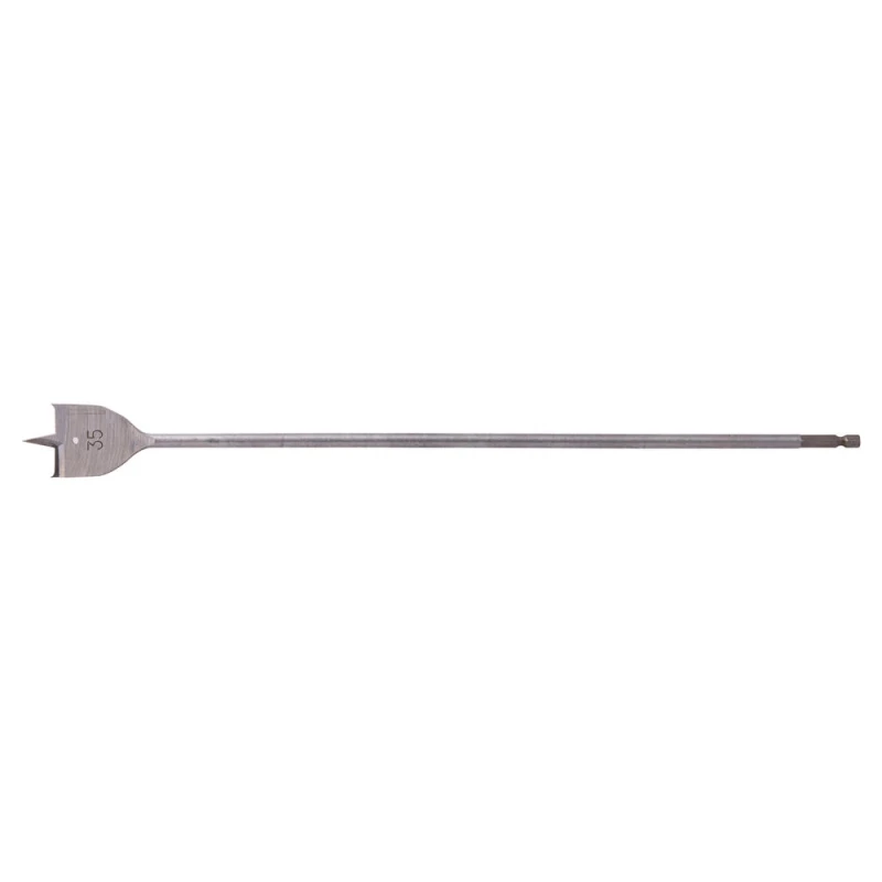 Image of Makita 1/4" Hex Shank Flat Wood Drill Bit E-17544 Diameter: 35mm
