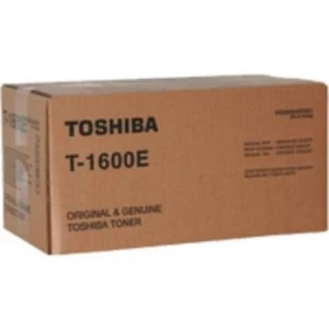 image of Toshiba T1600E Black Laser Toner Ink Cartridge Pk 2