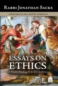 Image of Essays on Ethics by Rabbi Jonathan Sacks