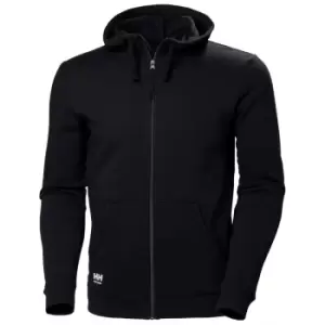 image of Helly Hansen Mens Manchester Full Zip Hooded Sweatshirt L - Chest 42.5'