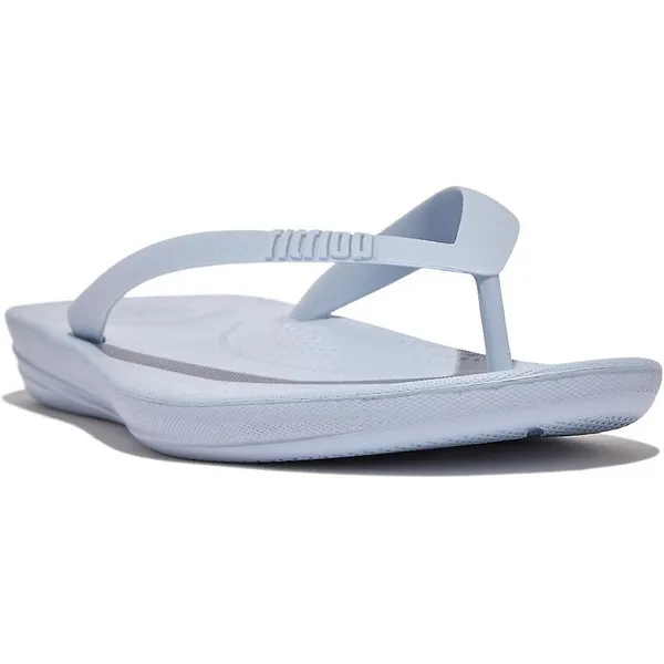 Image of Fitflop Mens iQushion Ergonomic Waterproof Flip Flops UK Size 11 (EU 45) Skywash Blue FIT075-SKYBLU-11