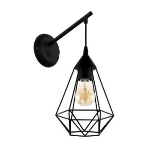 Image of Eglo Geometric Industrial Wall Lamp