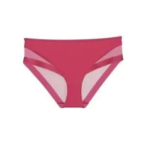 image of DIM GENEROUS womens Knickers/panties in Red - Sizes UK 14,UK 16,UK 18