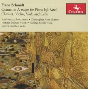 Image of Franz Schmidt Quintet in a Major for Piano Left-hand by Franz Schmidt CD Album