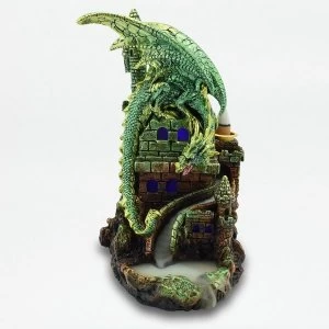 image of Dragon Castle LED Backflow Incense Burner