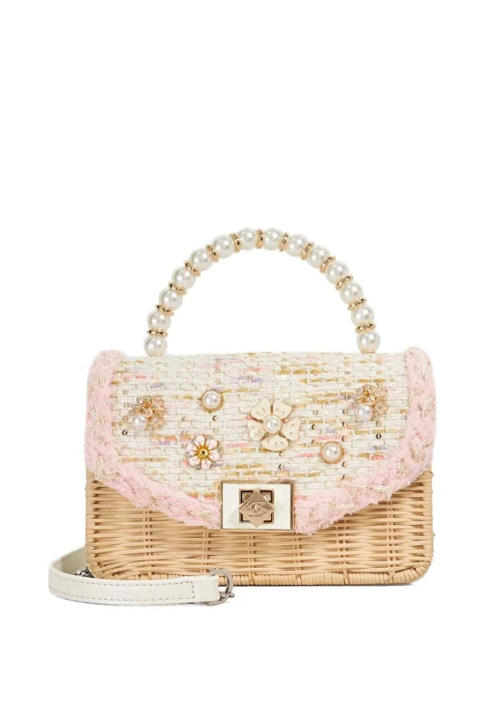 Image of Dune London Womens 'Blooms' Bag in Orange Orange Female One Size