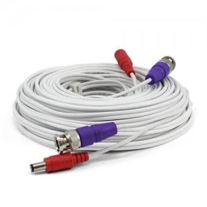 Image of Swann SWPRO-15ULCBL composite video cable 15 m White