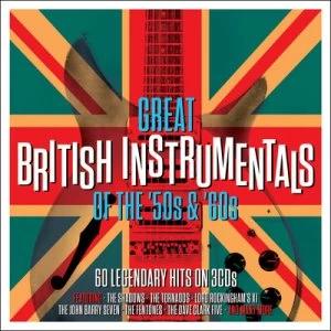 Image of Great British Instrumentals of the 50s & 60s by Various Artists CD Album