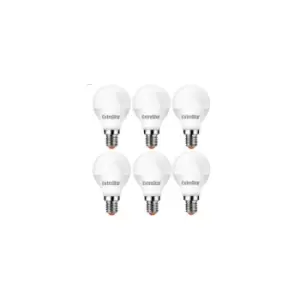 Image of 4W LED G45 Golf Ball Bulb E14, 3000K Warm White (Pack of 6)