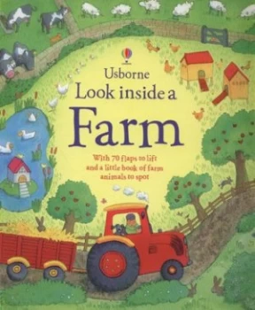 Image of Usborne Look inside a Farm by Katie Daynes and Simone Abel and Jane Chisholm Hardback