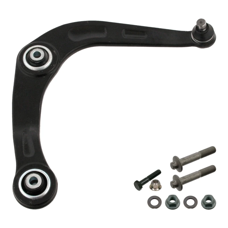 Image of FEBI BILSTEIN 40770 Suspension arm Control Arm, Cast Steel, Lower, with fastening/mounting material Cast Steel Track Control Arm (273)