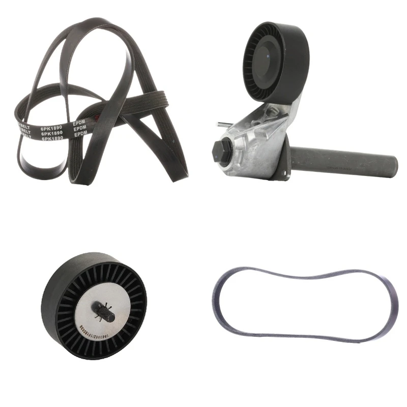 Image of RIDEX 542R0262 V-ribbed belt set V-Ribbed Belt Set (542)