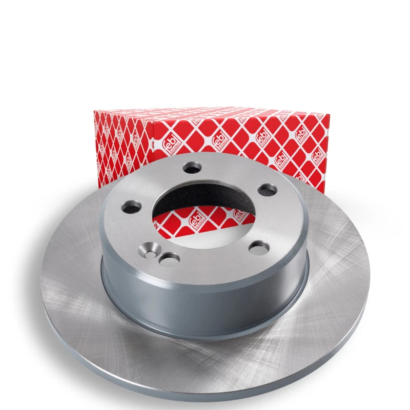 Image of FEBI BILSTEIN 40094 Brake disc Rear Axle, solid, Coated Brake Disc (82)