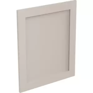 Image of Kitchen Kit Flatpack Shaker Appliance Door Ultra Matt 715x596mm in Light Grey Mdf