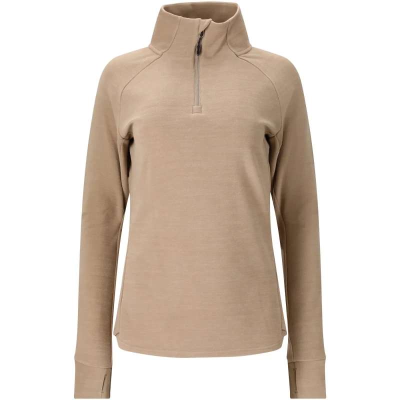 Image of Whistler Womens 1/2 zip fleece Whistler Kajsa Marron Female 40