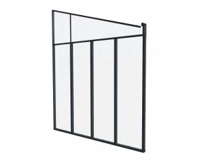 Image of Palram Sierra 3m Patio Cover Side - Grey