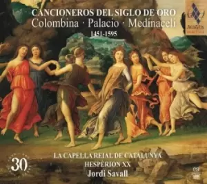 image of La Capella Reial de Catalunya - Cancioneros Del Siglo De Oro 1451-1595 CD Album - Used