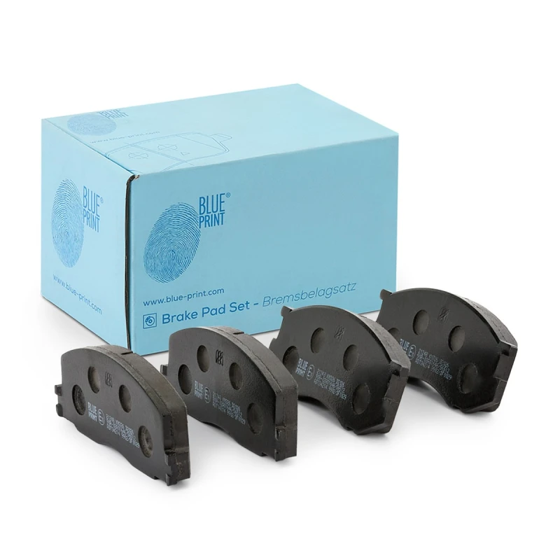 Image of Blue PRINT ADT34214 Brake pad set Front Axle Brake Pad Set,disc brake (402)